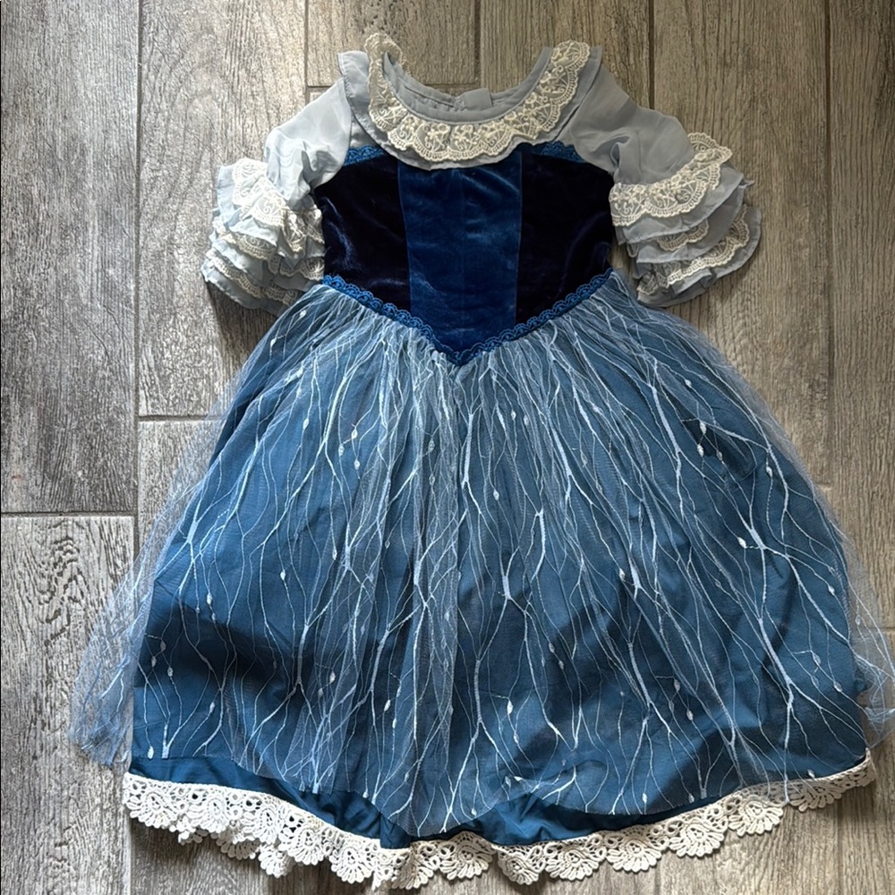 GUC Only Little Once Little Mermaid theme Enchanting Blue dress w/ Tulle Layers